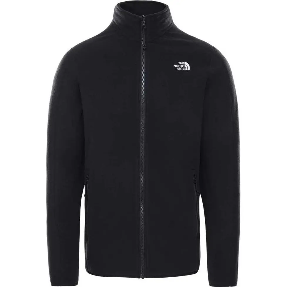 THE NORTH FACE Jackets Men's Black Stand Collar Moderate Straight Fit
