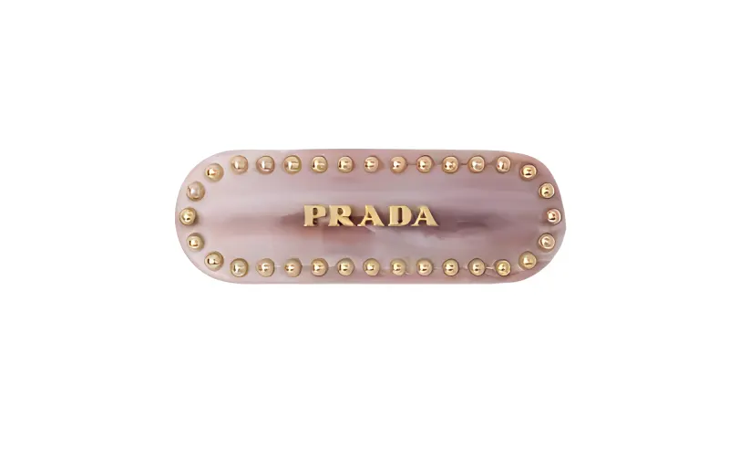 PRADA Hair Clips Women's Purple