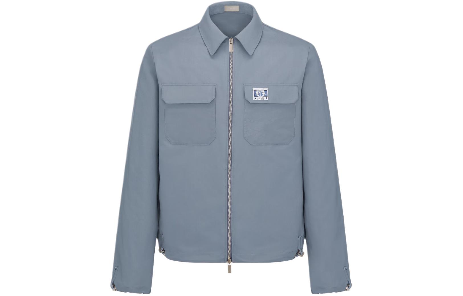 Мужская куртка Dior DIOR SS24 Logo (серая)