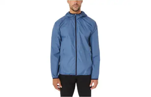Asics Packable Jacket Jackets & Coats Men's Blue