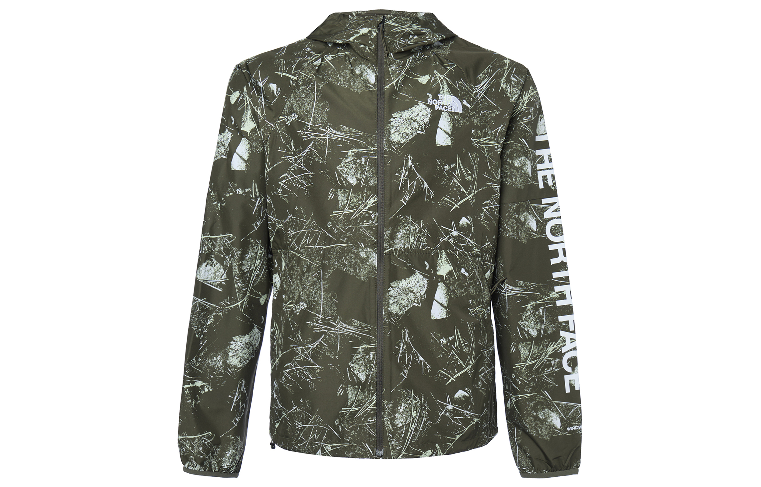 Мужская куртка The North Face (серо-зеленая)