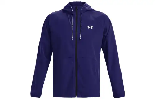 Under Armour Jackets Men's Blue Hooded Moderate Other
