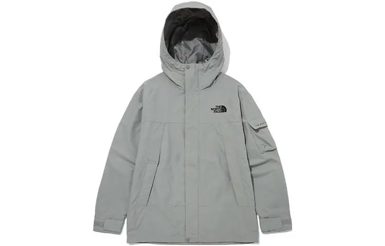 THE NORTH FACE Jackets Men's Gray Hooded Moderate Other