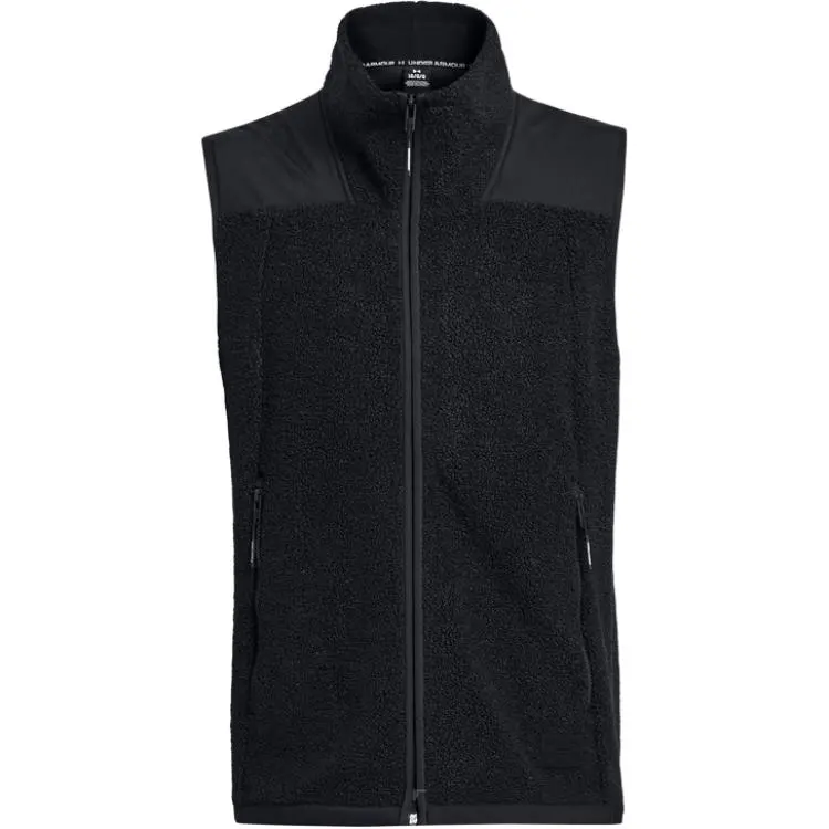 Under Armour Vests Men's Black Stand Collar Moderate Other