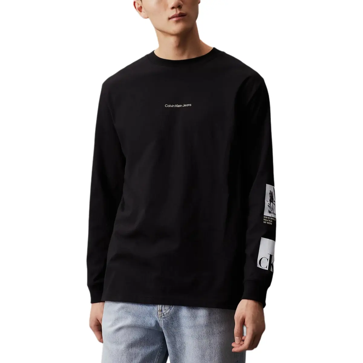 CALVIN KLEIN T Shirt Europe Version Men's Black