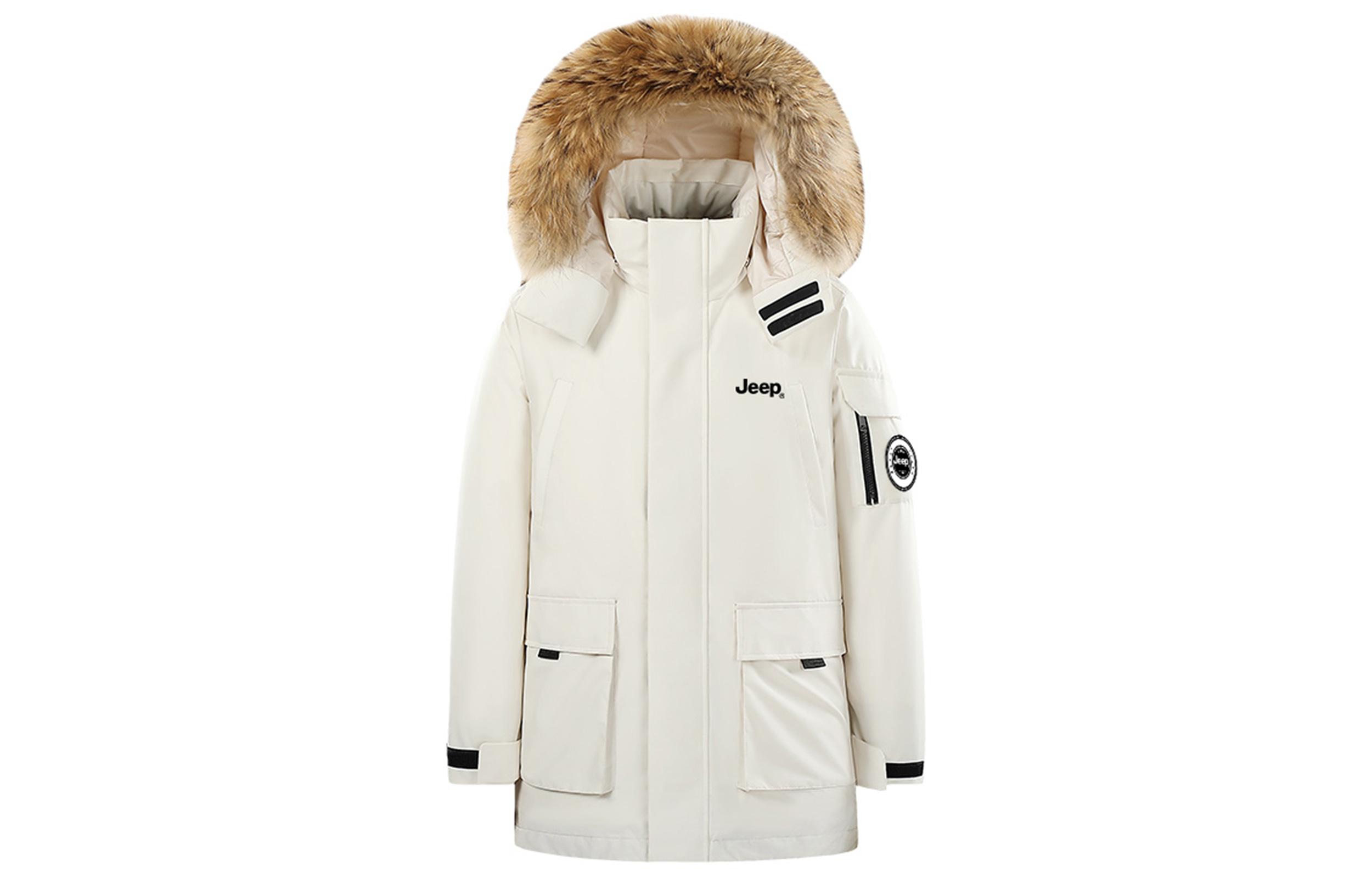 Куртка Jeep Expedition Parka Logo (черная)