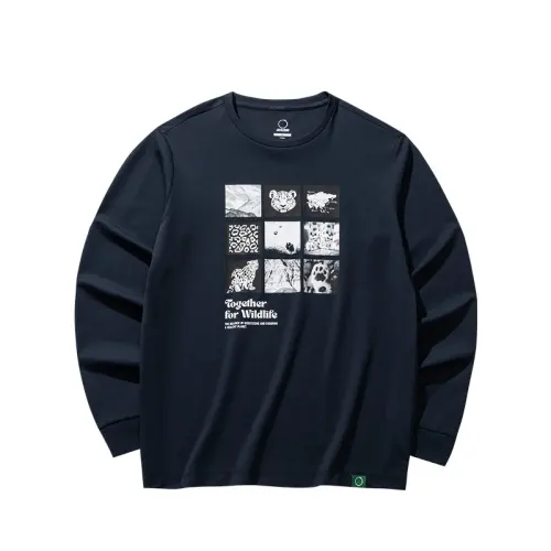 Anta Outdoor Collection Knitwear Unisex Midnight Black