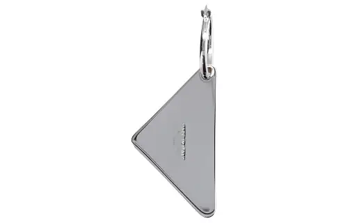 PRADA Crystal embellished Triangle Earring