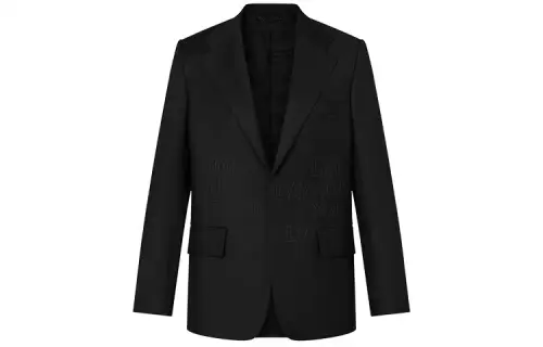 LOUIS VUITTON Business Suit Coat Men's Black