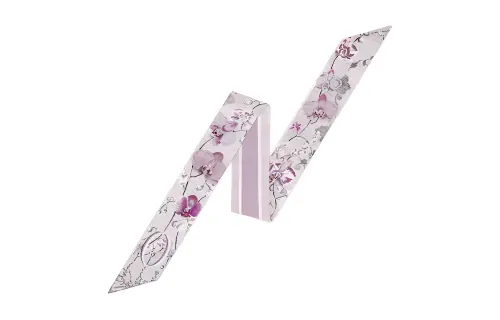 DIOR Silk Scarves Women's Purple