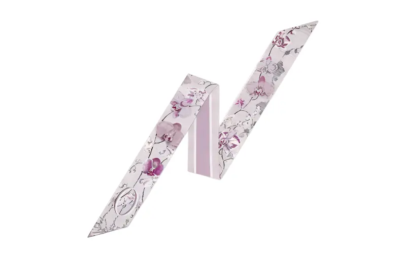 DIOR Silk Scarves Women's Purple