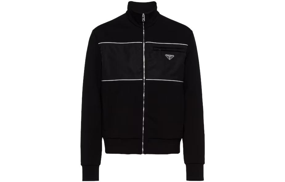 Мужская куртка Prada PRADA Re-Nylon (черная)