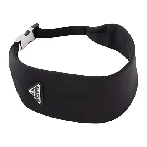 PRADA Nylon Hair Bands Women's Black