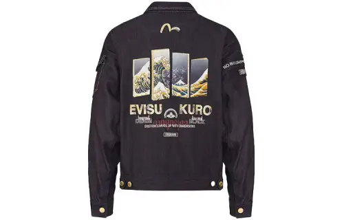 EVISU Denim Jacket Men's Denim Blue