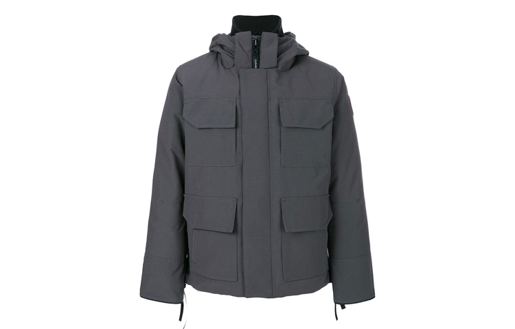 Мужской пуховик Canada Goose Maitland (серый)