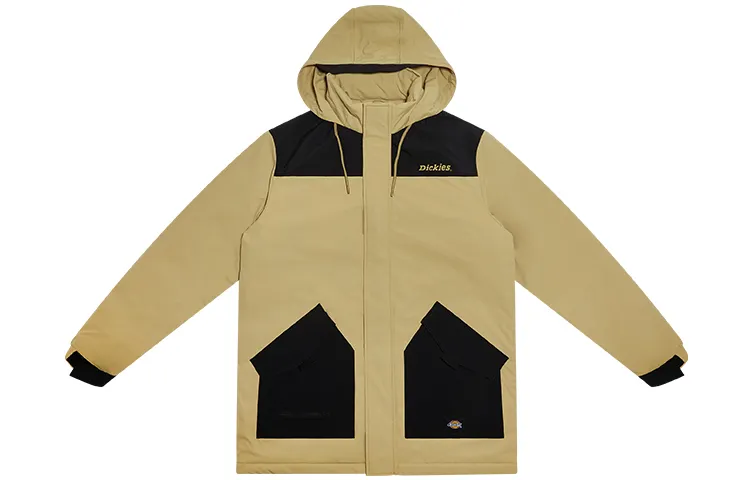 Dickies Jackets Men's Khaki Hooded Thickened Other