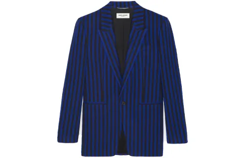SAINT LAURENT FW21 Business Suit Men's Blue