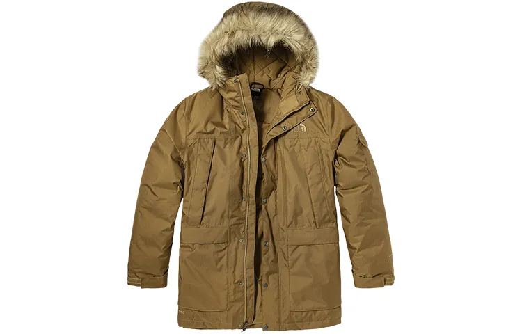 THE NORTH FACE Urban Exploration Waterproof, Windproof, And Breathable Windbreaker Jacket Men's Brown