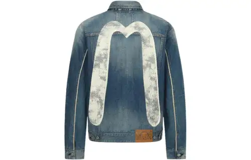 EVISU FW22 Denim Jacket Men's Blue