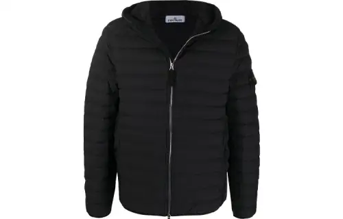 STONE ISLAND FW21 Down Jacket Unisex Black