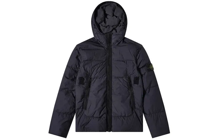 STONE ISLAND FW21 Down Jacket Unisex Marine Blue