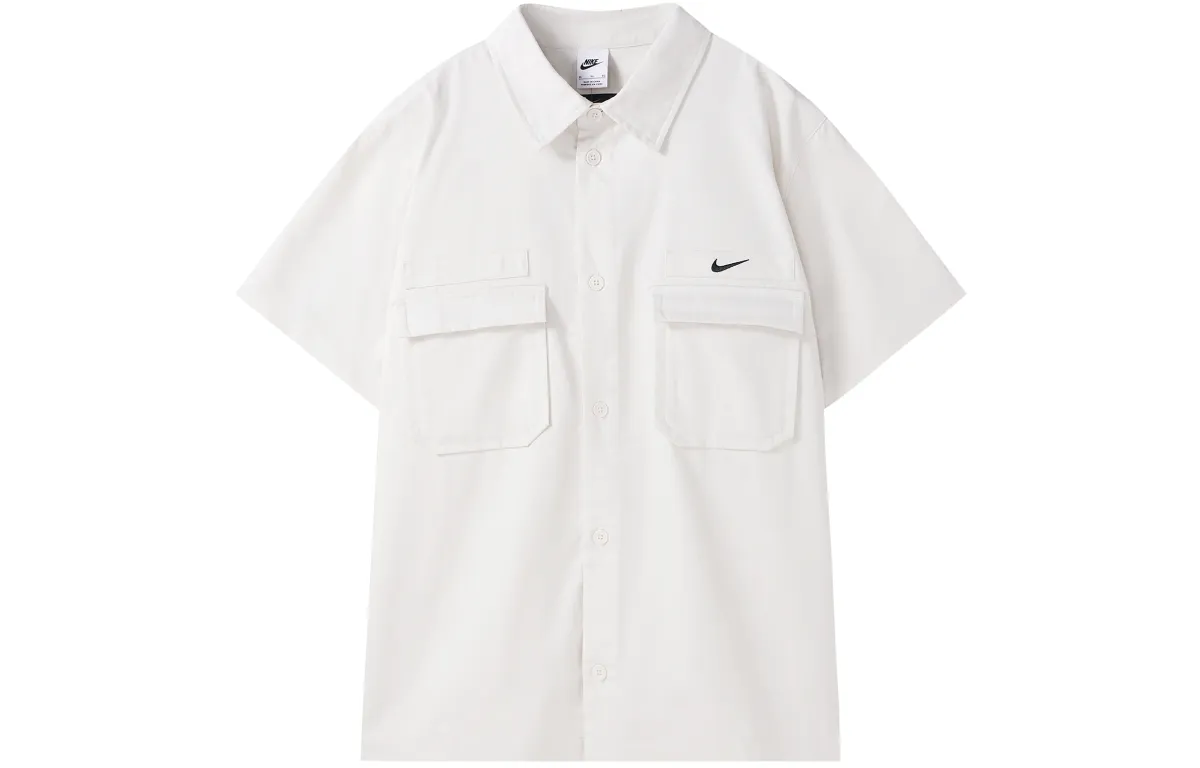 Nike Woven Jackets Men's White Lapel Moderate Other