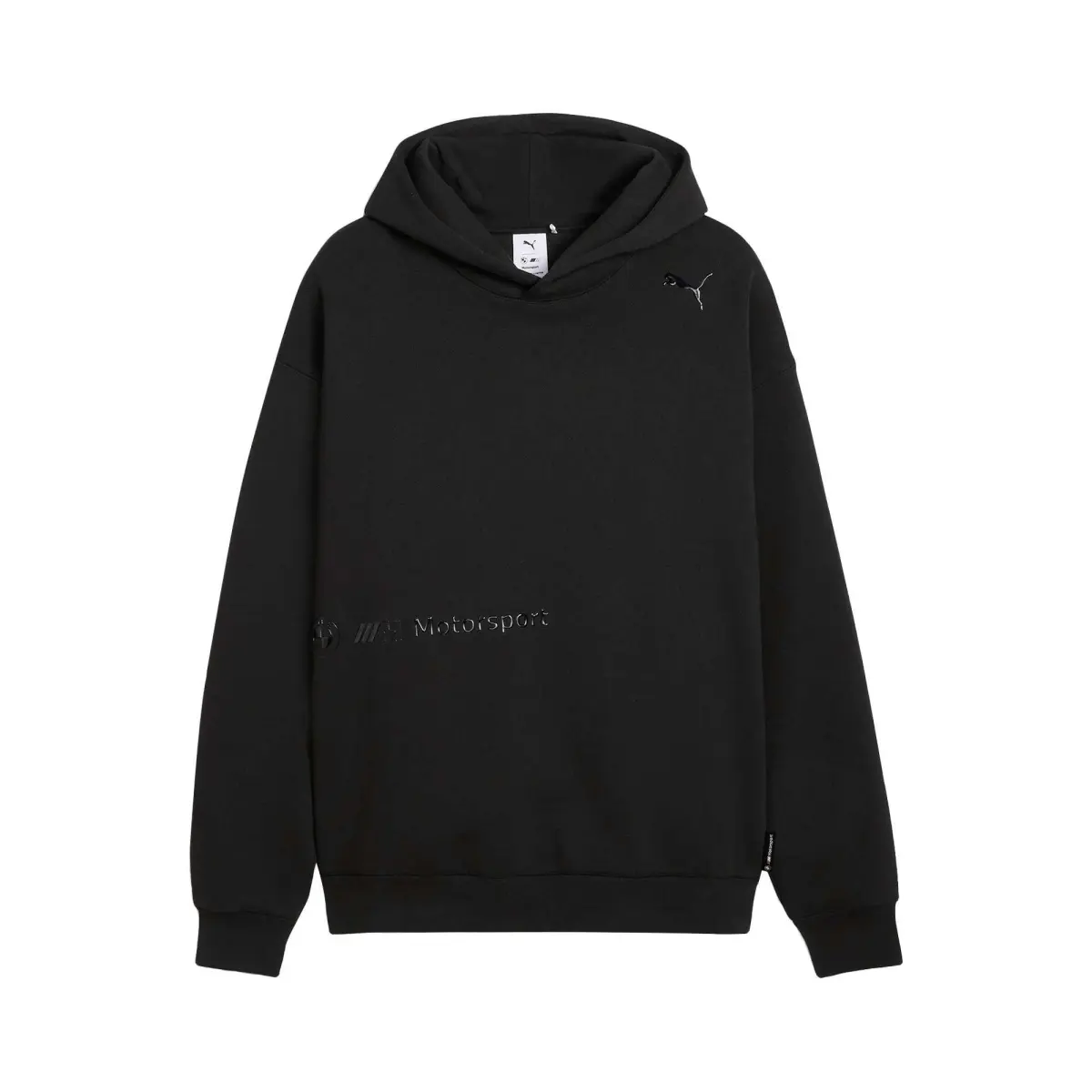 PUMA Sweatshirts Unisex Black Hooded Moderate Regular