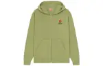 KENZO Jackets Men's Grass Green Crew Neck Moderate Other
