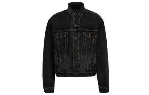 Balenciaga Logo Denim Jacket