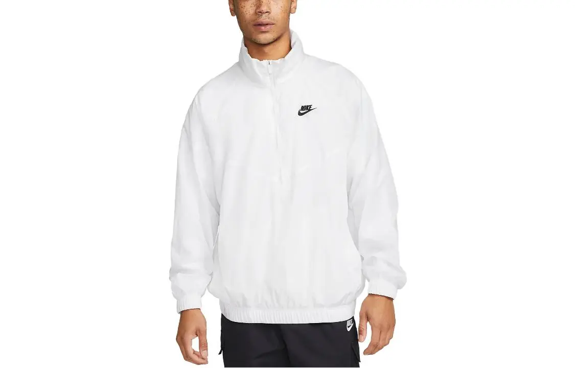 Nike Jackets Men's White Hooded Moderate Other