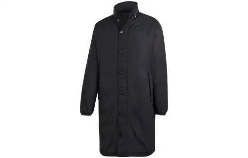 Adidas Originals Puffer Jackets Men's Black Stand Collar Moderate Other