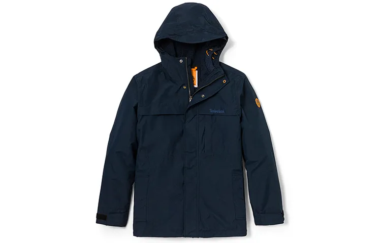 Timberland Waterproof And Windproof Windbreaker Jacket Men's Dark Sapphire