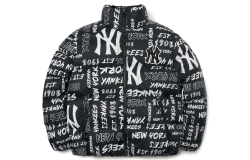 MLB Down Jacket Winter, Short Unisex Black