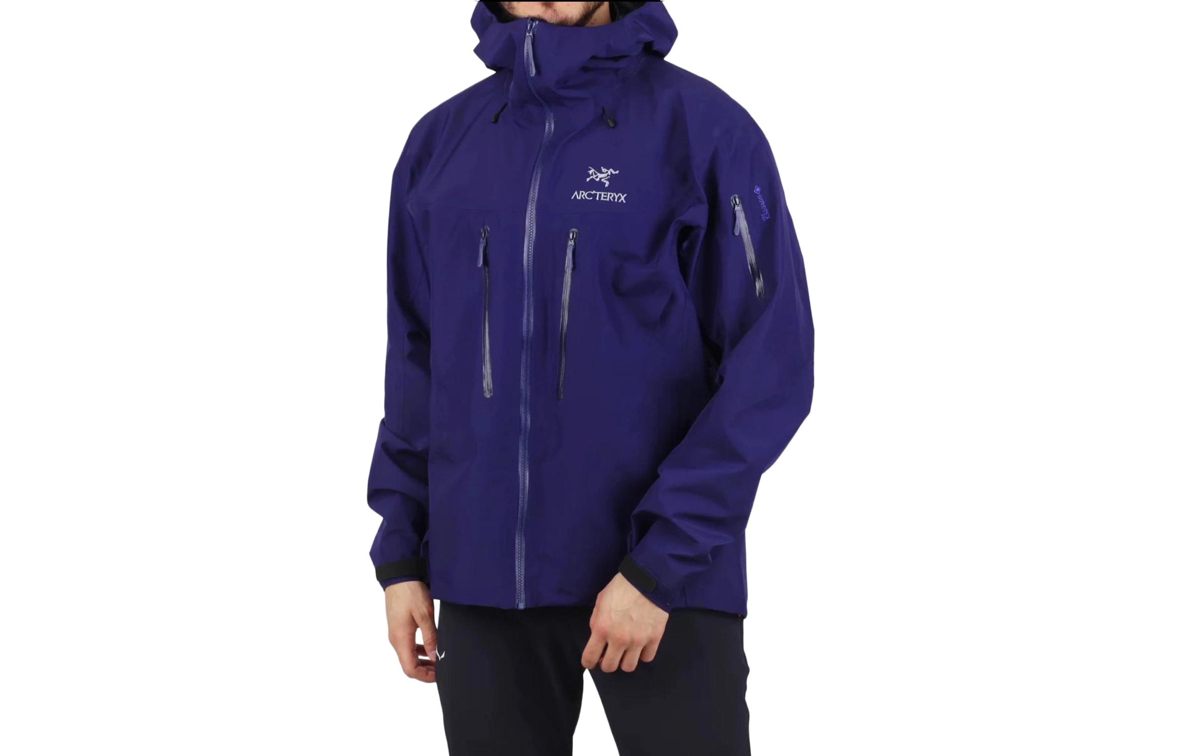 Мужская куртка Arcteryx Alpha SV (черная) — фото 13