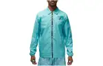 Jordan Jackets Men's Cyan Lapel Moderate Other