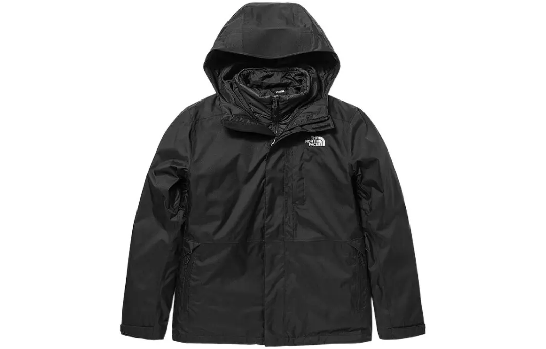 THE NORTH FACE Dryvent Outdoor Hiking Waterproof And Windproof To Keep Warm Windbreaker Jacket Men's Black