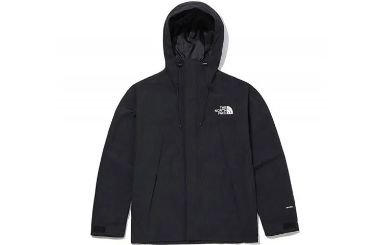 THE NORTH FACE Outdoor Hiking Waterproof Quick Dry Windbreaker Jacket Unisex Black