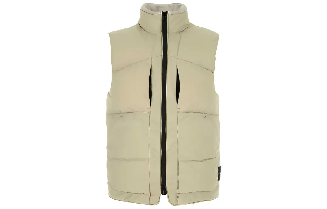 STONE ISLAND Vest Unisex Yellow