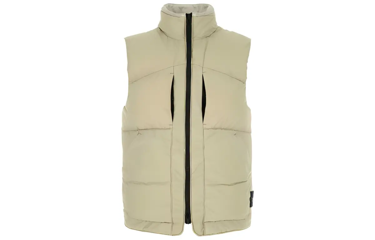 STONE ISLAND Vest Unisex Yellow