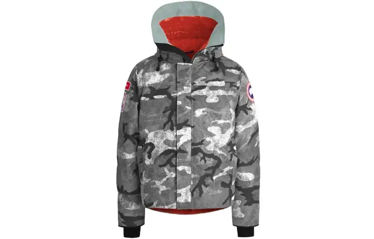 Canada Goose x RHUDE X NBA SS21 Down Jacket Unisex White Camouflage
