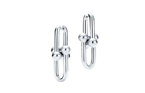 TIFFANY & CO. HardWear Earrings Women's Silver