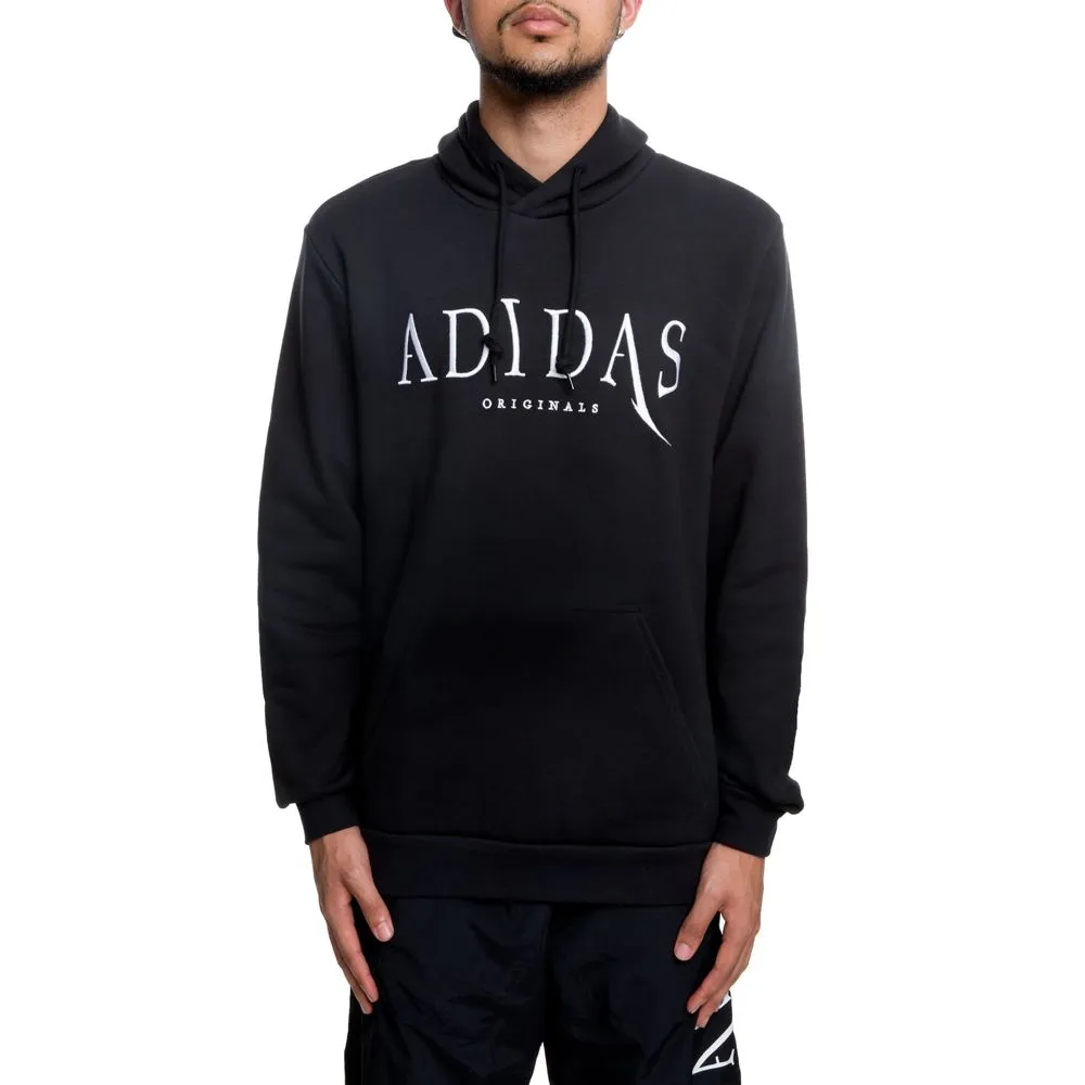 Adidas Clothing Sweatshirts Men's Black Hooded Moderate