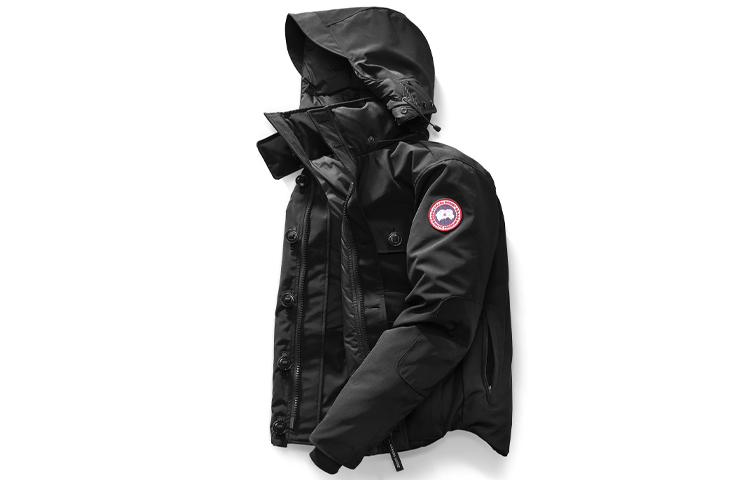 Мужская куртка Canada Goose Selkirk (черная)