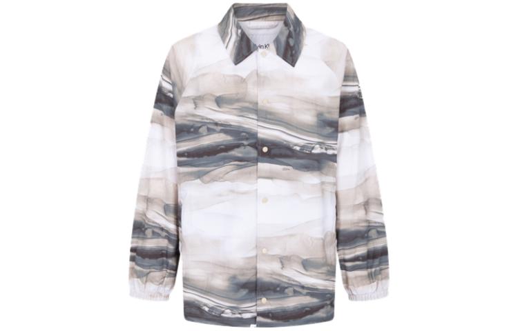 Мужские куртка CALVIN KLEIN Shirt Jacket (разноцветная)