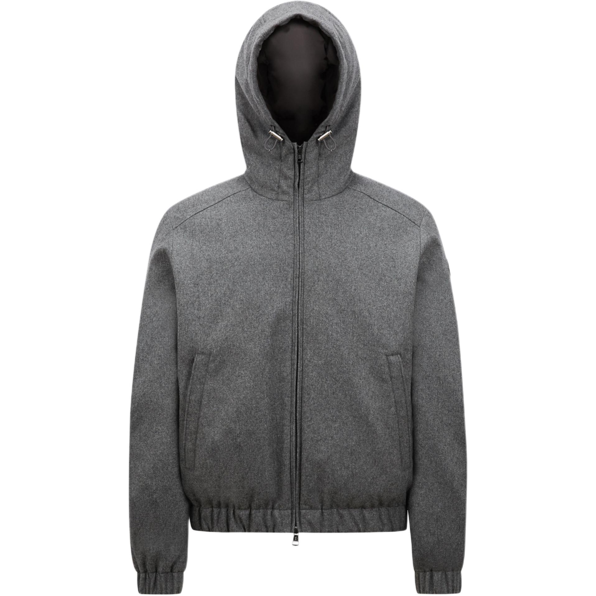 Мужская куртка Moncler Doudoune Torrani en cachemire (синяя)