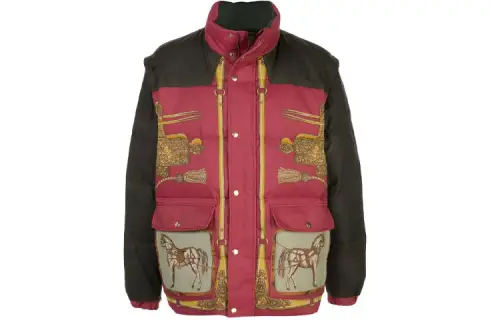 GUCCI Down Jackets Men's Red Stand Collar Moderate