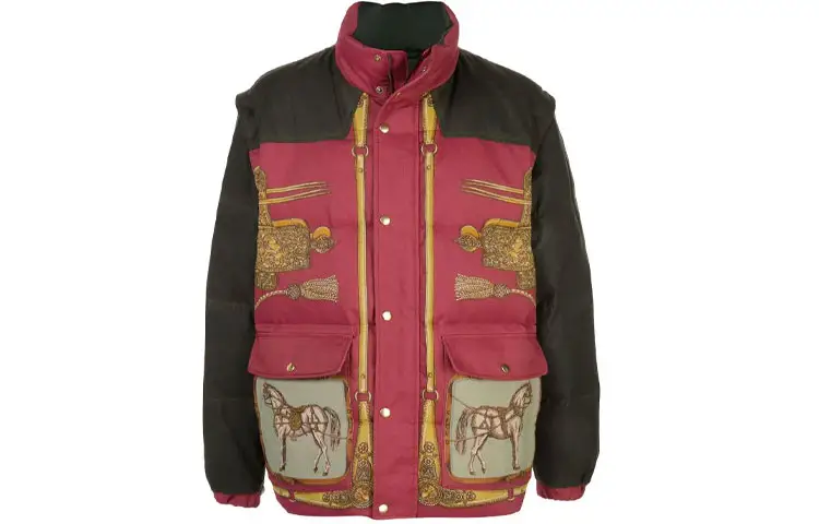 GUCCI Down Jackets Men's Red Stand Collar Moderate