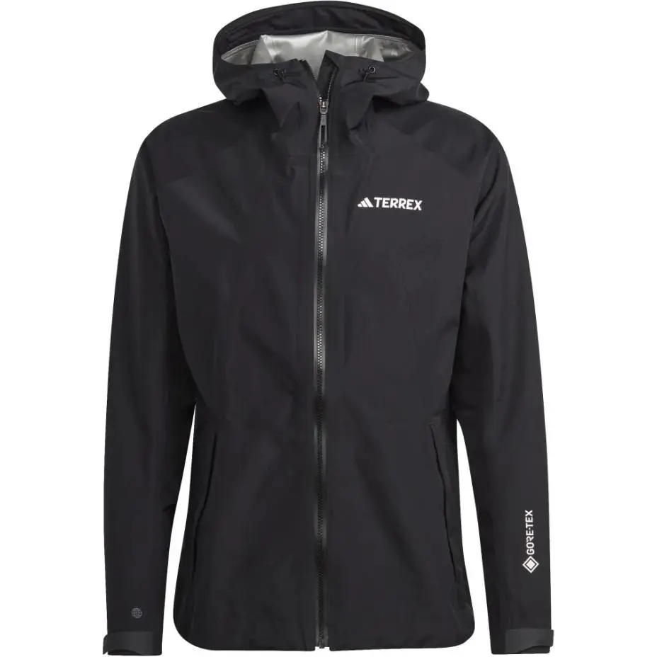 Adidas Terre Waterproof And Windproof Windbreaker Jacket Men's Black