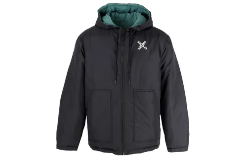 KENZO Down Jacket Men's Black Green