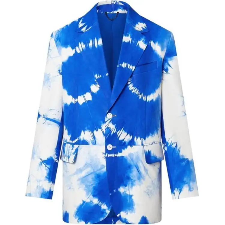 LOUIS VUITTON SS22 Business Suit Coat Men's Blue